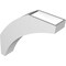 Ekena Millwork 4-in. W x 18-in. D x 18-in. H Thorton Architectural Grade PVC Knee Brace BRCP04X18X18THR - alternate 2
